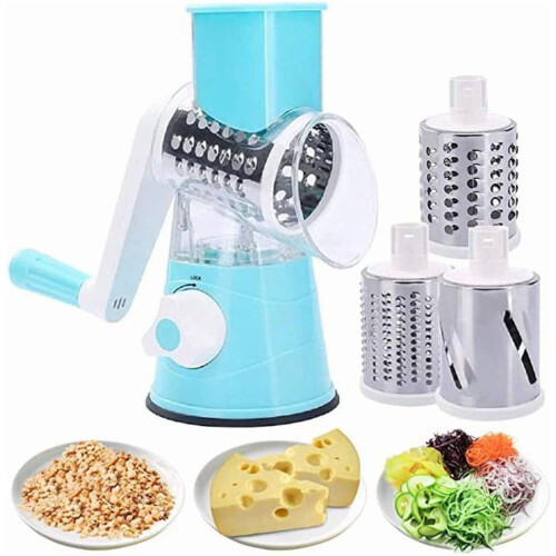 Kitchen Roller Vegetable Slicer Red 1 Piece 2