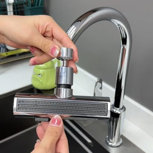 Robinet de cuisine universel avec joint pivotant (1 pièce) 1
