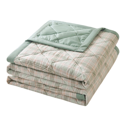 Washed Cotton Summer Quilt 39x59in Thin AC Blanket 1