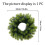Artificial Christmas Wreath Green Pine 13.7 Inch 2