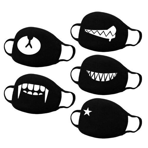 Face Protective Mask for Adults Non-Fogging Funny Design 1