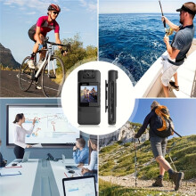 Digital Body Mounted Camera HD 4K 1000mAh Long Recording Night Vision Camera Webcam Dashcam for Outdoor