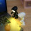 Cute Robot Table Light Set 2PCS LED Night Light 3