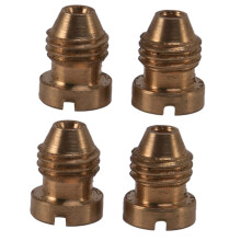 Schaum Kanonen DüSen Spitzen, Hohe Ersatz Gewinde DüSe für Schnee Schaumlanze, 1,0 mm, 4 Pack