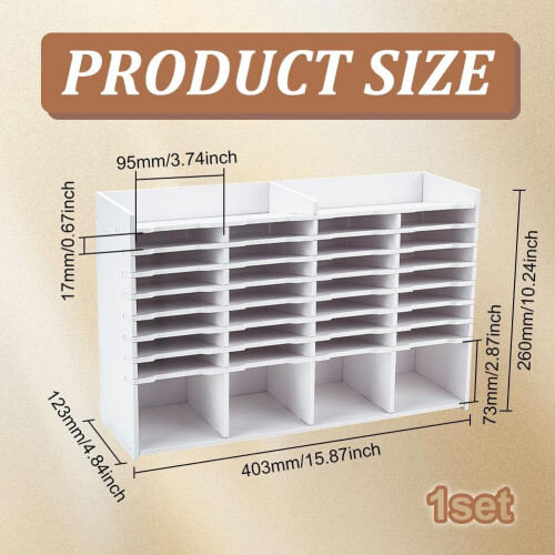 Diamantmalerei-Tablett-Organizer PVC-Turm mit 32 Fächern 1
