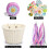 Panier de vélo pour enfants avec décoration à pompons sur le devant 2