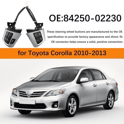 Toyota Corolla Lenkrad-Bedienelemente 2010-2013 1