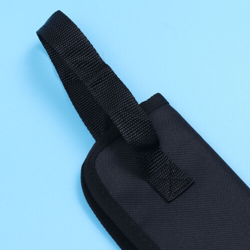 Black drumstick bag for maple sticks with handle and hooks 1