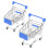 Ensemble de chariot de courses miniature portable pour 7