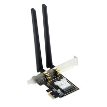 PCIE 1800Mbps WiFi 6 Wireless PCIe Adapter AX1800 BT5.2 802.11 AX Dual Band 2.4G/5G WiFi Card for Win10/11