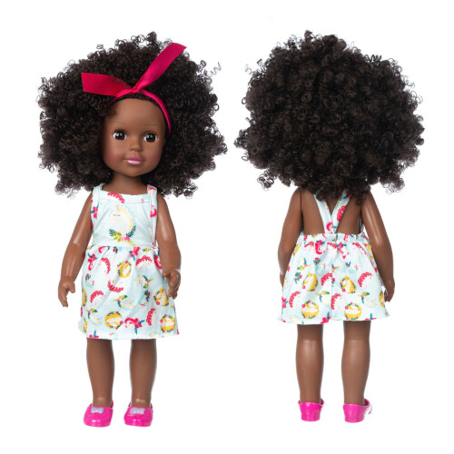 Bebê Reborn em Vinil, 35cm, Cabelo Cacheado 1
