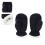 Mädchen-Winterhandschuhe, dicke Fleece-Strickfäustlinge mit Plüsch 2