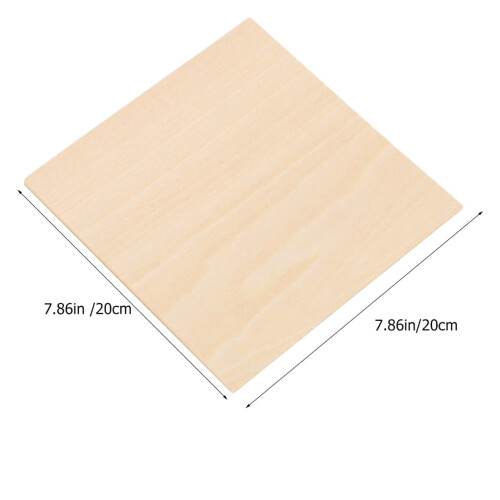 Beech wood plaques unfinished beige 10 pcs 1