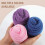 Bath Sponge African Net3Pieces100cm x33cm Blue Purple 6