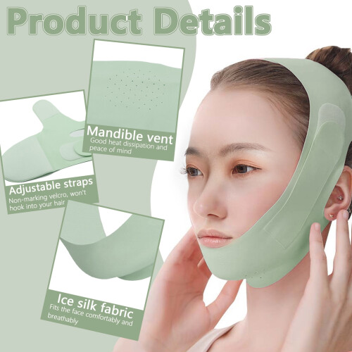 Breathable Anti-Snoring Chin Strap Adjustable Comfortable 2 2