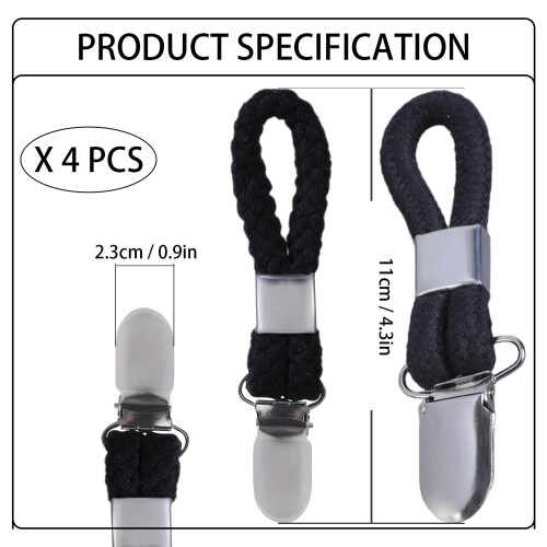 Handtuchhalter-Greifclip-Set, 4-teilig 2