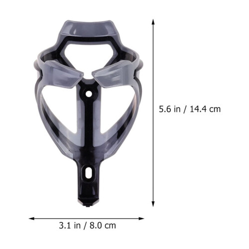Bike Bottle Holder Grey Lightweight Secure Wrap 1