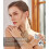 CZ Stud Earrings 18K White Gold Plated Sterling Silver 2