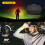 Rechargeable5-LED Headlamp Red/White Light8Modes 4