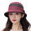 Dames rode Franse baret en stro fedora hoed1 5