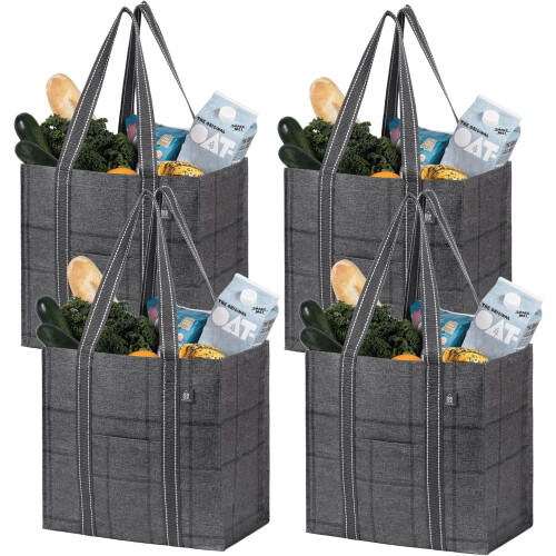 Ruokakassit kovapohjalla, Heavy Duty, 4 pakkausta 1
