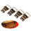 Cerniere per mobili in bronzo antico 38x21mm 4 pezzi 2