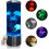 LED lava lamp color changing round light with remote USB 2
