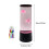 LED lava lamp color changing round light with remote USB 3