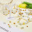 Ceramic flower beads yellow sunflower6mm8mm10mm100pcs 4