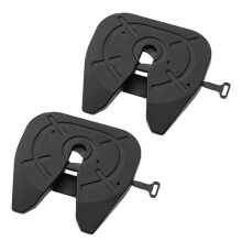 2X Metallkopplare Slipskivor Drag Frikopplingsskiva Skiva för 1/14 RC Trailer Traktor Truck Upgrade Parts, B