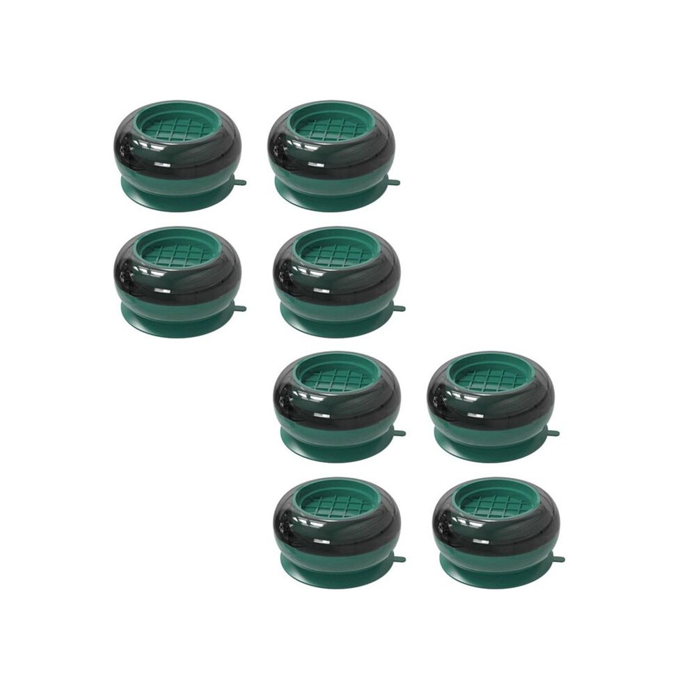 8Pcs Fixing Mat For Laundry Appliances Compatible Most Washers And Dryers Home Dormitory Office Accessory Green 6032049331627