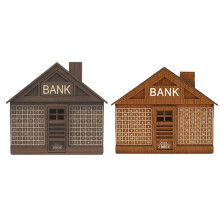 2000 Euro Wooden Piggy Bank for Adults Children Piggy Bank Money Bank Wooden Crafts Reusable Piggy Bank