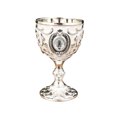 Bicchiere da whisky retrò in metallo, 30 ml 1