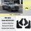 Buick Encore GX Skærme, 4 stk. sorte, 2019-2021 2