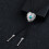 Western-style braided necktie for men1piece 7