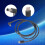 USB-C auf DC 5,5  2,5 mm 90-Stromkabel 9 V/12 V/20 V 5