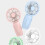 Ventilateur portable rechargeable 600 mAh 3 vitesses 4