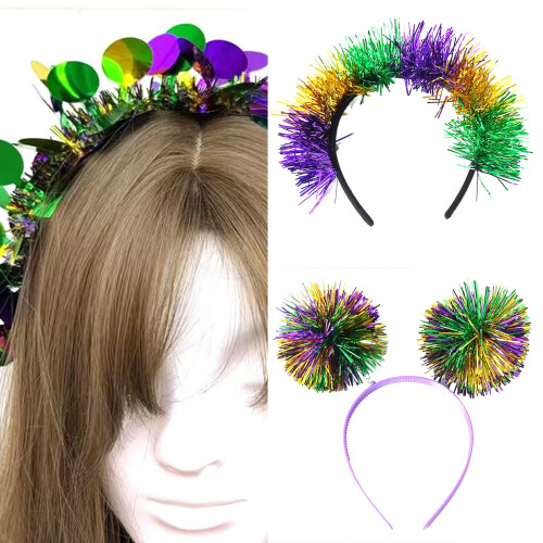 Fejpánt Mardi Gras-ra és bálra, 1 darab 1