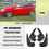 Φτερά Volkswagen Polo2004–2010Μαύρα 4 τεμαχίων 2