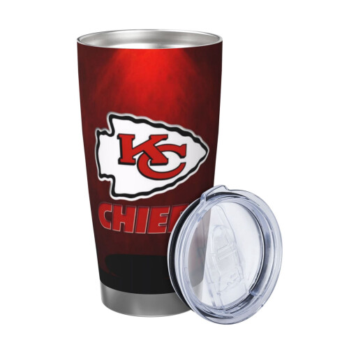 KC Chiefs termokande i rustfrit stål 20oz 1