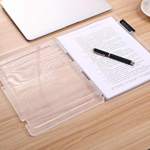 Legal Size Hanging File Folders Clear A4 Storage Box 2