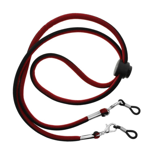 Eyeglass Chain Lanyard Durable Anti-Lost Strap Red Black 2