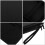 Table Tennis Racket Case Black Hard Shell 1 Set 3