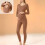 Women's maternity pajama set brown M 2