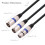 Adaptér XLR, rozdělovací kabel, samice-samec, Y kabel, 0,5 m 4