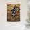 Saints Team Wall Tapestry 29x37 in Vertical 3