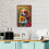 Placa de metal com a imagem de um Cavalier King Charles Spaniel, 20x30 cm (8x12 polegadas) 4