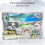 Plastic Fishing Tackle Box 6 Layers Clear 3