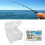 Plastic Fishing Tackle Box 6 Layers Clear 7