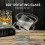 Vasos de whisky de cristal giratorios 360 2